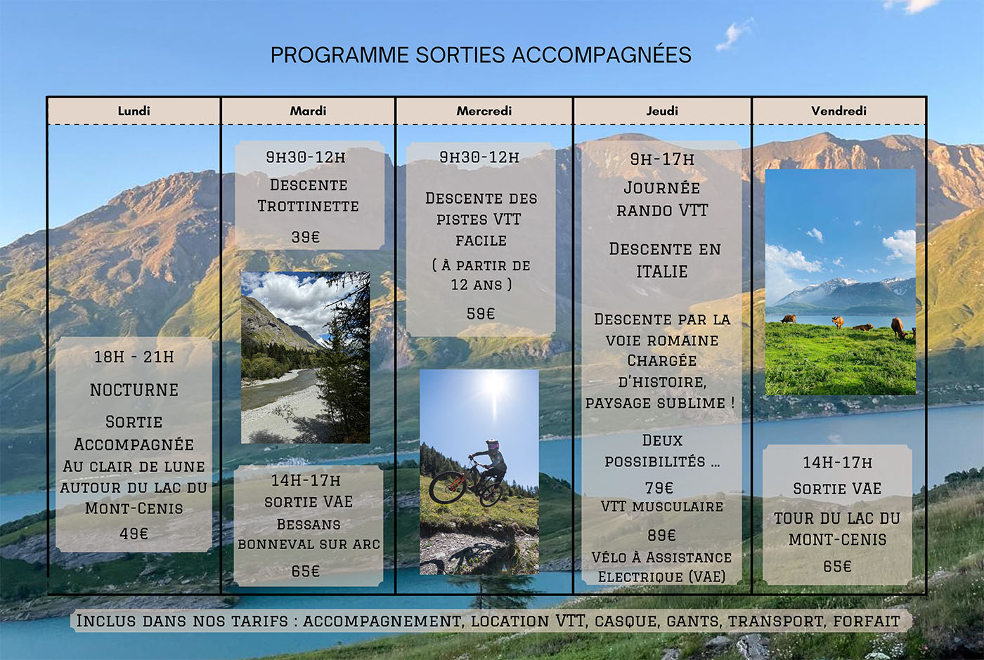 programme vtt 2025
